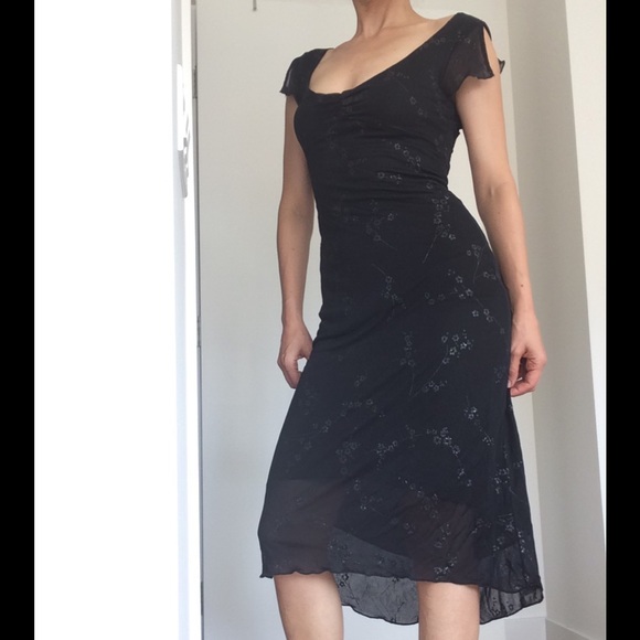kookai black dress